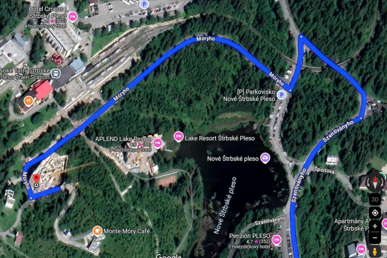 Apartman 405 Hotel Ovruc Štrbské Pleso 外观 照片